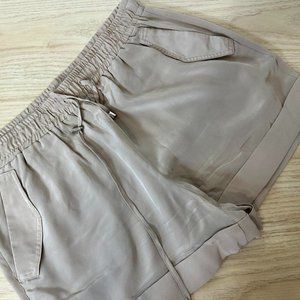 Club Monaco Beige Loose Shorts